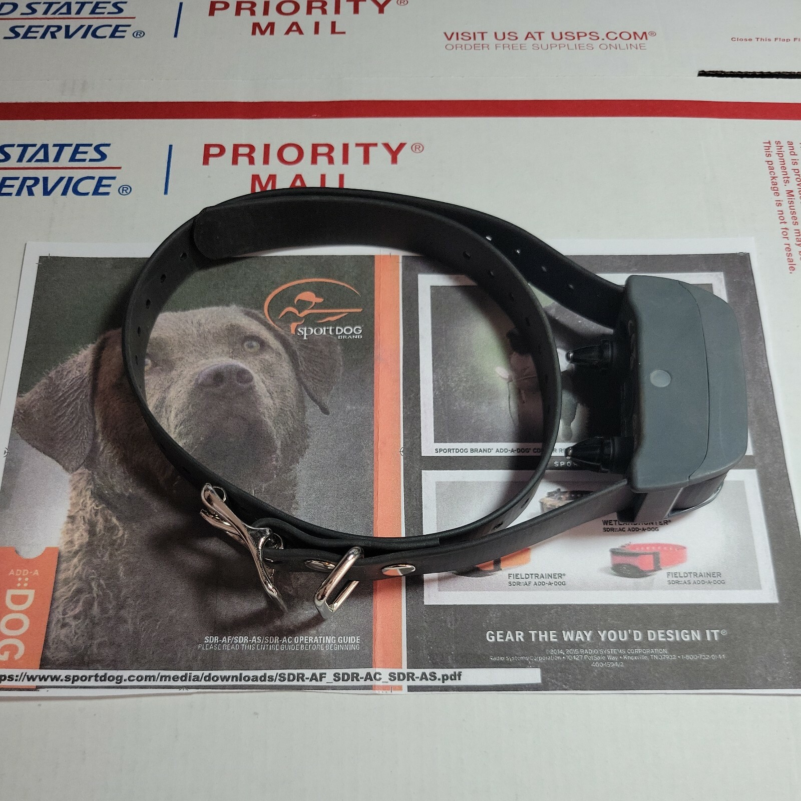 SportDOG Add A Dog Receiver Extra Collar SDR-AXF SD-425 -425X-825-825X-575E-575