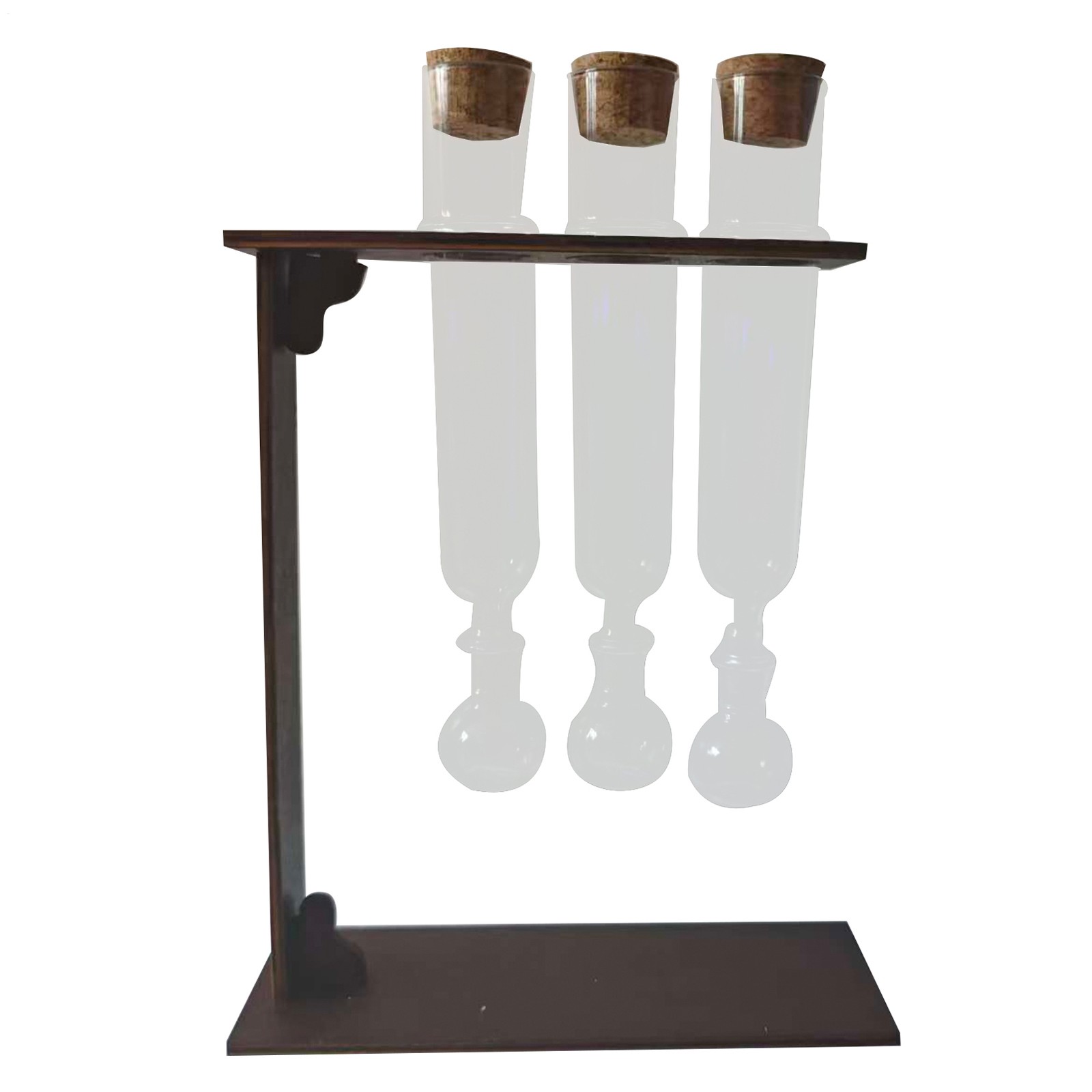 Cigar Humidor Aroma Diffuser Wood & Glass Tube Set Flavor Infuser