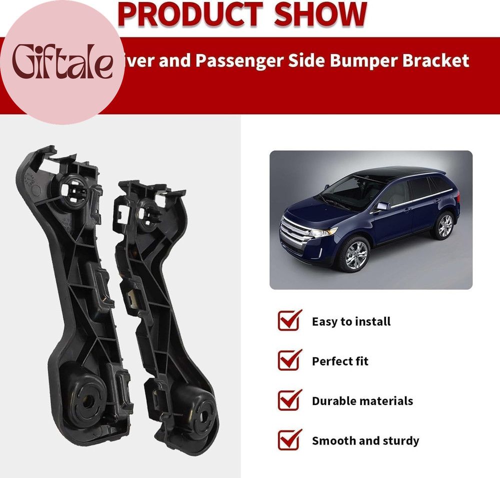 Front Bumper Cover Support Bracket Retainer Reinforcement Compatible with MKX Ed