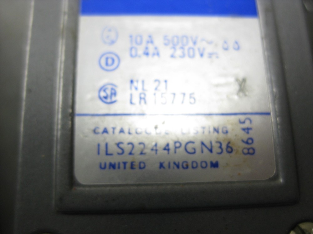 Honeywell ILS2244PGN36 LS Series switch