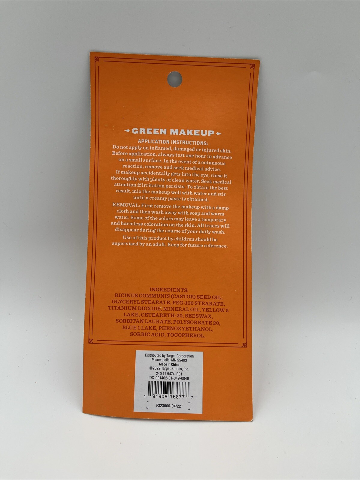 Hyde And Eek Green Makeup