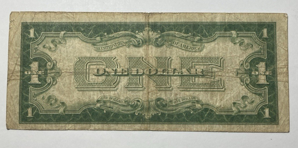 1928A $1 Funny Back Silver Certificate Circulated Condition