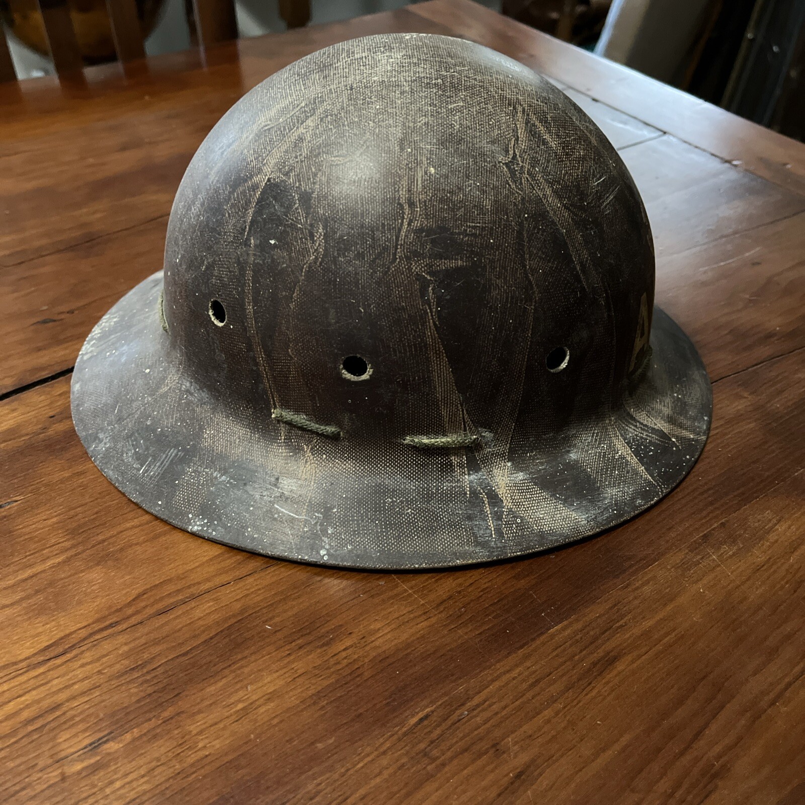 AB American Bridge AB Co. Hard Hat / Liner Full Brim Iron Worker USS/Depression
