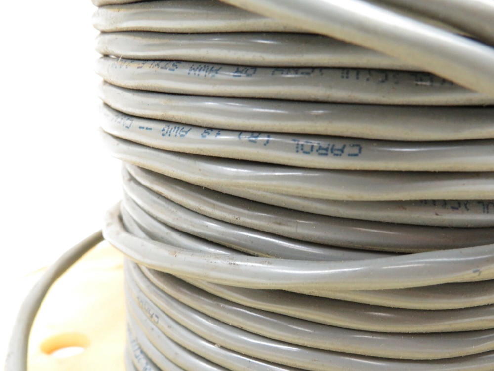 (10ft) Carol C2534 Shileded Gray CM Communication Control Cable Wire 18/2C