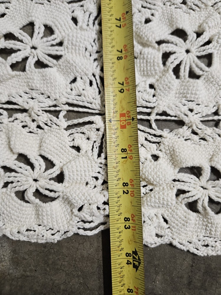 Vintage Handmade Crotchet Blanket