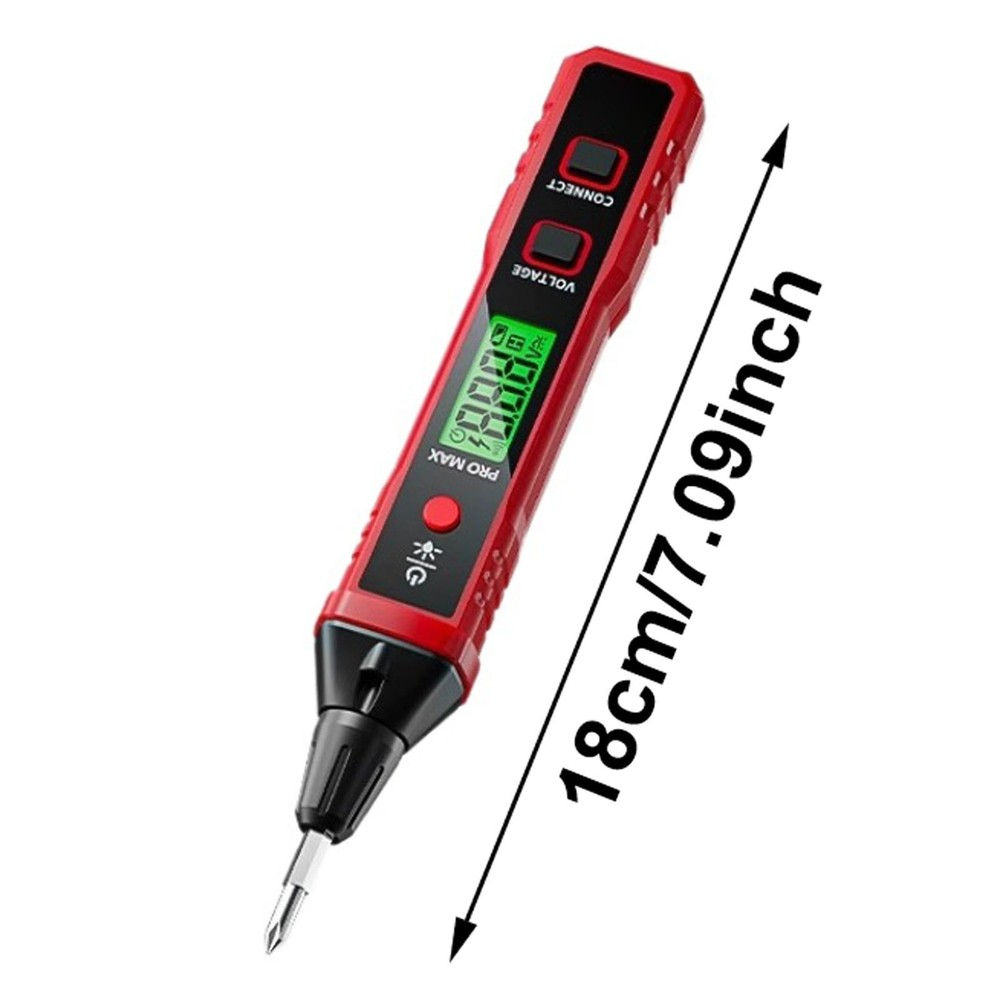 Voltage Tester, HABOTEST Voltage Tester with LCD Display, Live/Null Wire Tester