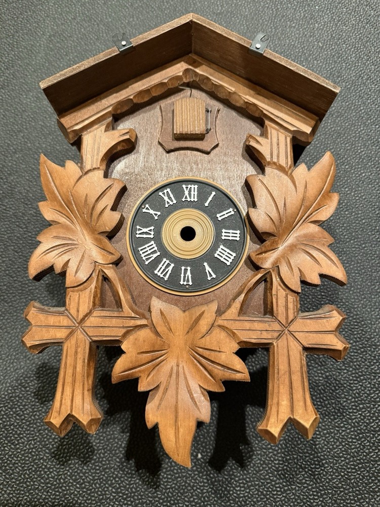 Vintage Cuckoo Clock Wooden Case