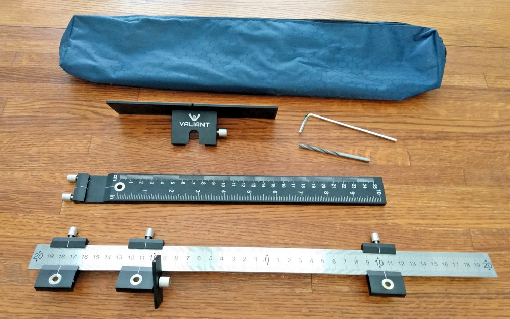 VALIANT Cabinet Hardware Jig Set and Case