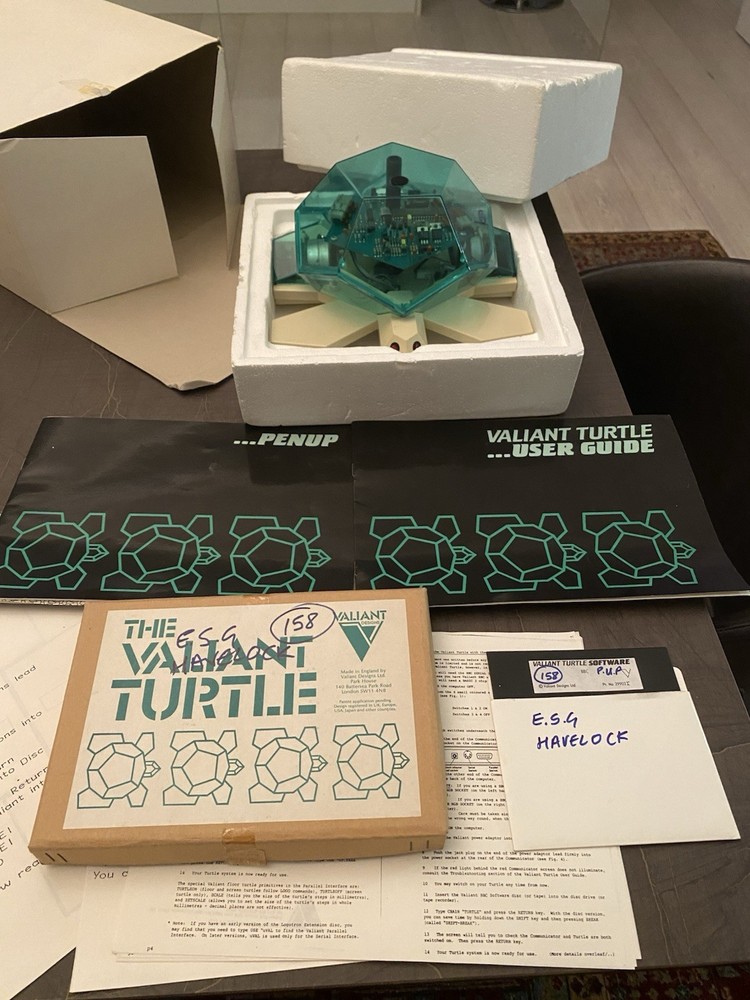 Valiant Turtle Logo Robot Ultra Rare
