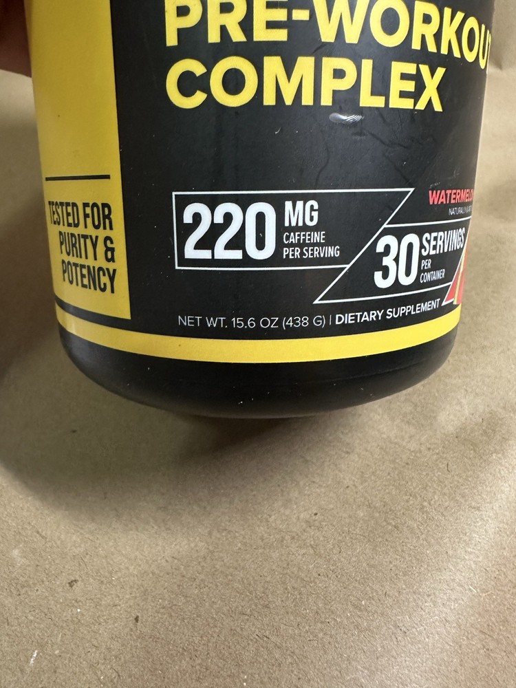 Primaforce Pre-Workout Complex Powder (30 Servings) - Watermelon Candy Flavor