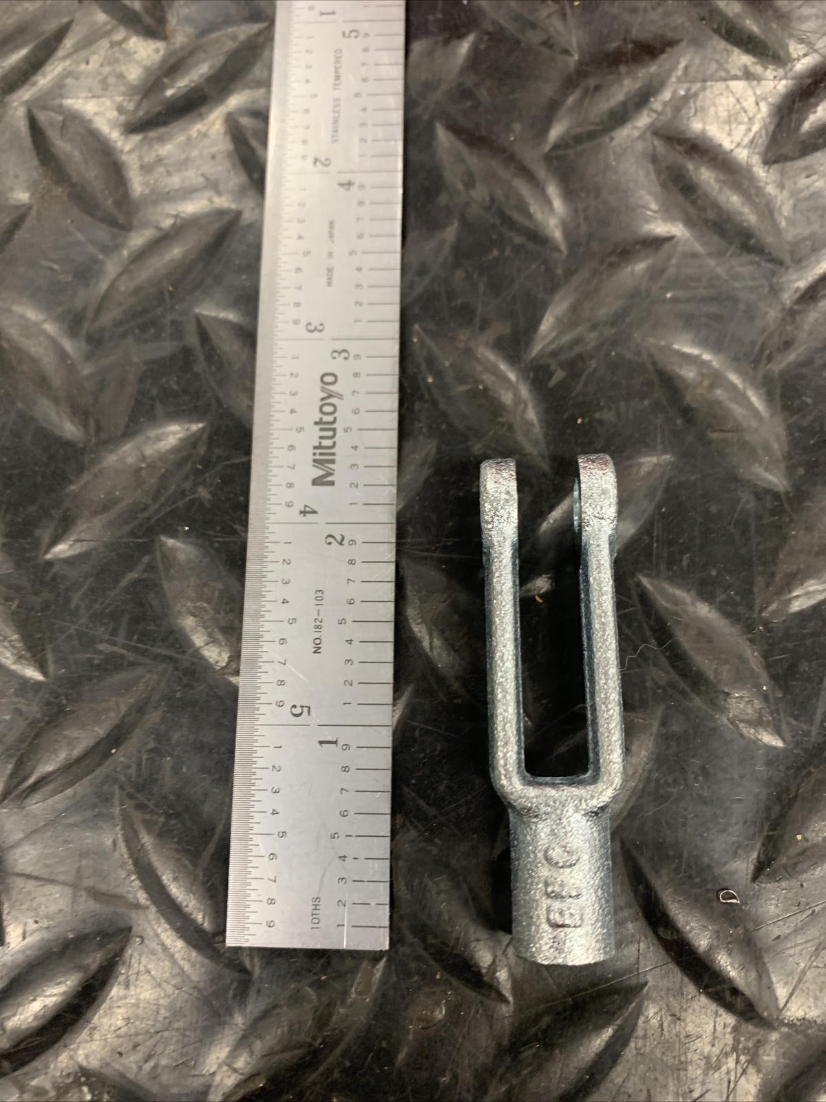 John Deere 1/4-28 Clevis Yoke Cable End OEM # 1/4" Fine Thread Control Linkage