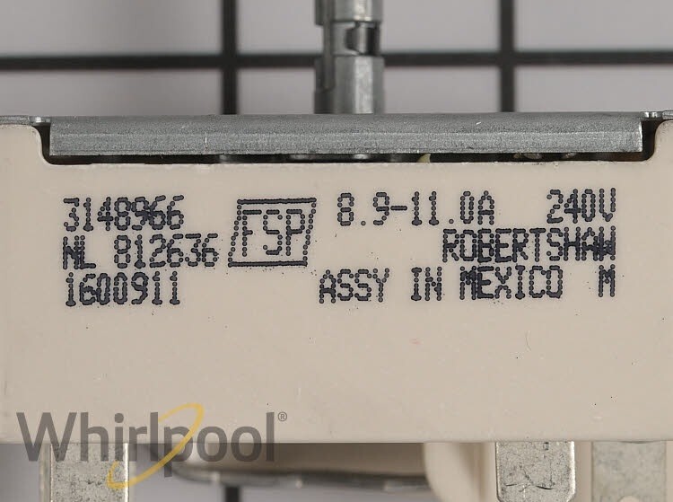 New Genuine OEM Whirlpool Oven Range Infinite Switch WP3148966