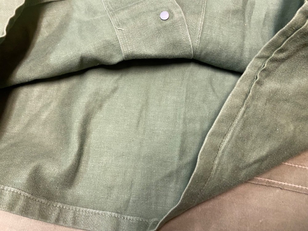 ORIGINAL WWII US ARMY HBT COMBAT FIELD JACKET- SIZE MEDIUM