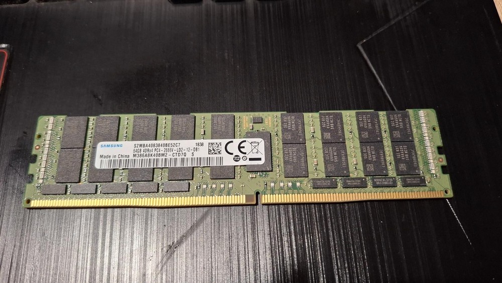 server RAM 64GB Samsung PC4 2666V ECC DDR4