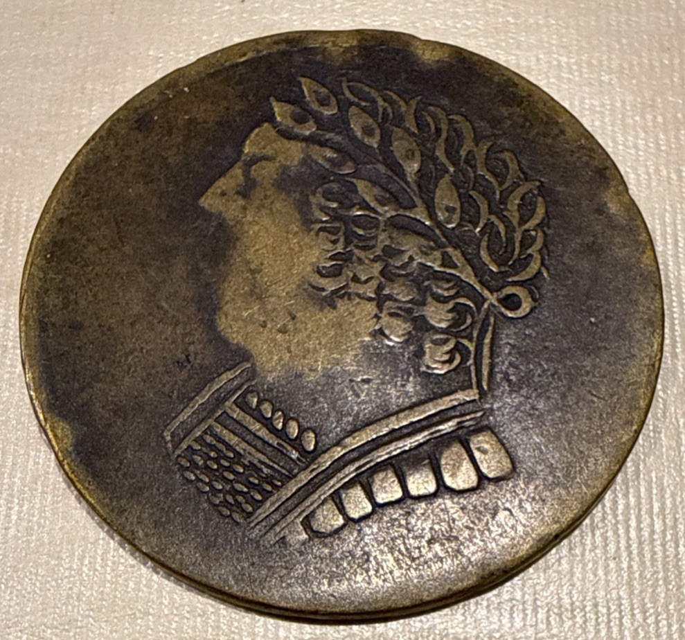 Lower Canada Bust & Harp Half Penny Token 1820 Br-1012