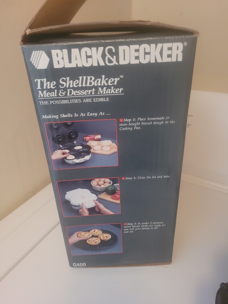 BLACK & DECKER The Shell Baker Meal and Dessert Maker