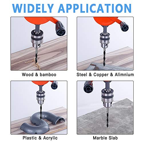 Hand Drill Akamino Powerful and Speedy Manual Hand Drill with Anti Slip Handle