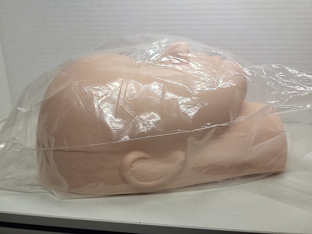 Mannequin Head Soft Smooth Rubber Head For Makeup Practice