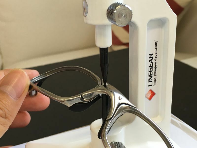 LINEGEAR Nose Bridge Flex Coupler Black for Oakley Juliet 2 pcs [NBFC90-BK]