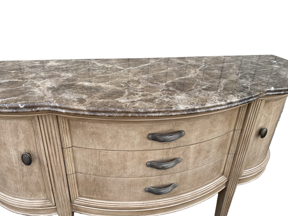 64646 Bernhardt Marble Top Server Sideboard Buffet