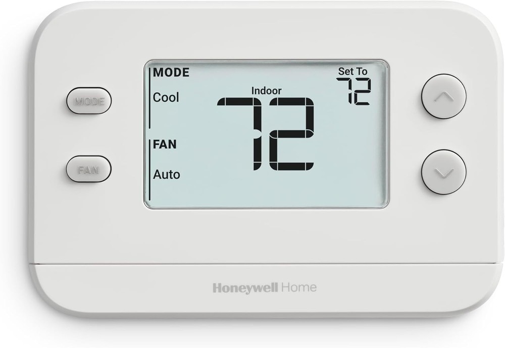 Touch-Control Non-Programmable Thermostat - Easy Installation & Custom Settings