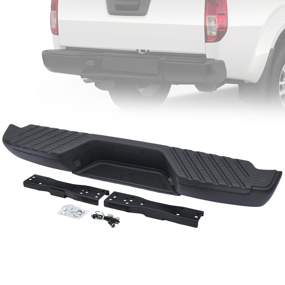 Rear Step Bumper Compatible for Nissan Frontier Bumper Step Without Sensor Holes