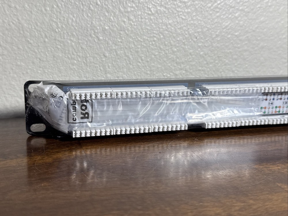 P24T-KDA C5E 24-Port Unshielded Patch Panel