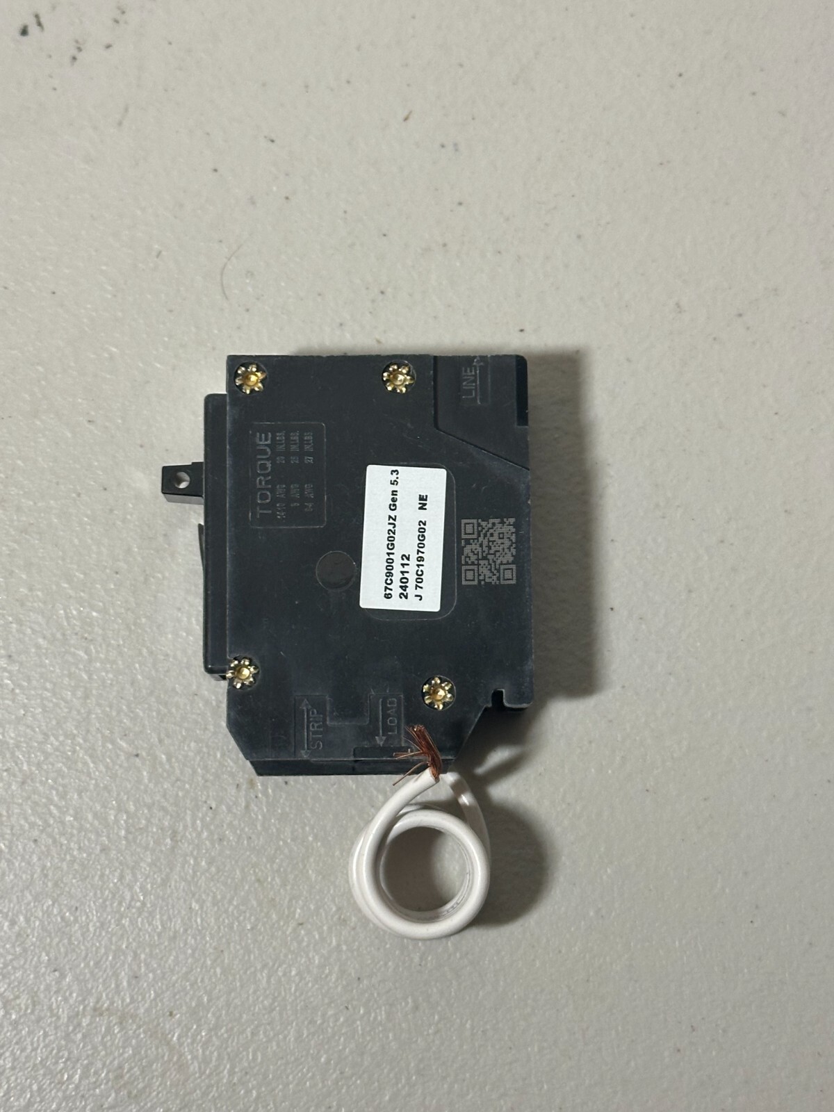 10 PCS Eaton BRN120AF BR Combination AFCI Circuit Breaker 20 AMP