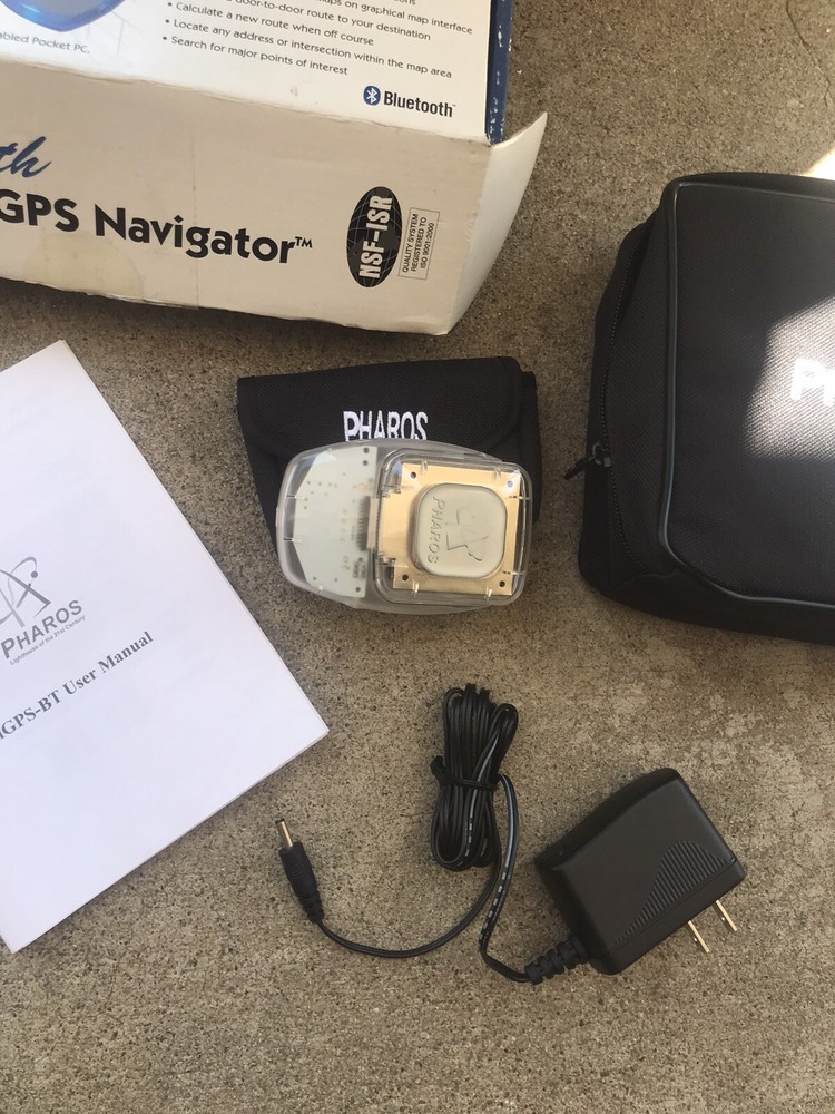 Pharos Portable GPS Navigator Wireless Technology (PT200)