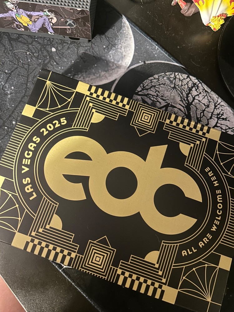 EDC 3 day GA PLUS ticket and EDC box .