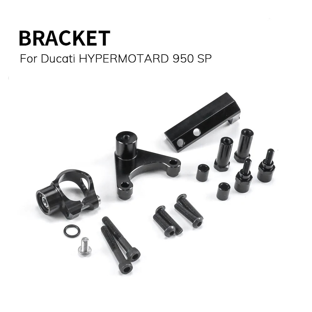 Steering Stabilizer Damper Mounting Bracket Kit For Ducati Hypermotard 950 SP