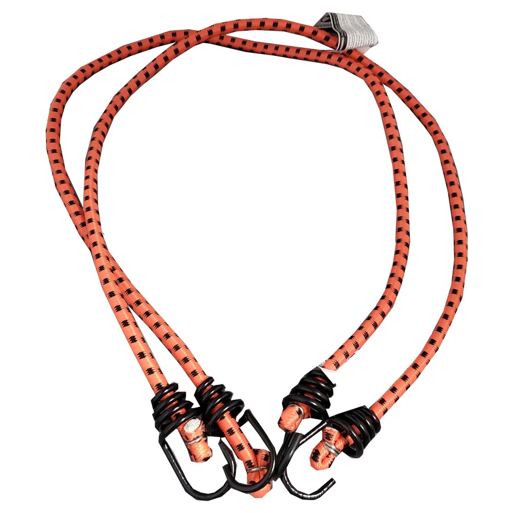 Rubber Bungee Cords 4 Count Box