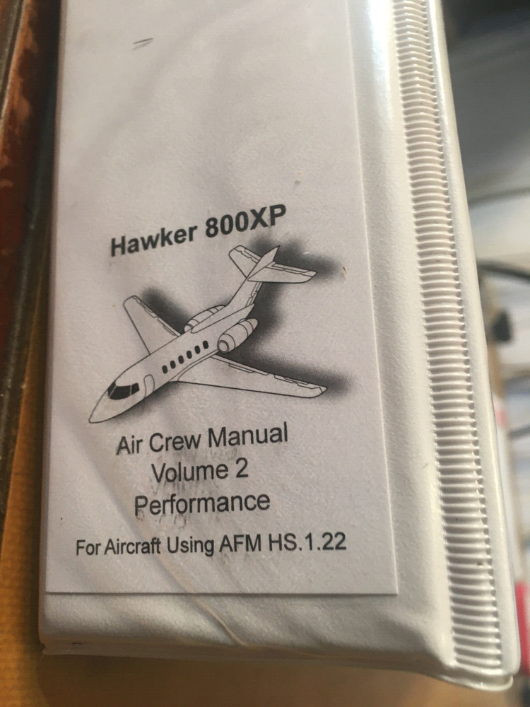 Hawker Beechcraft 800XP Air Crew Performance Manual