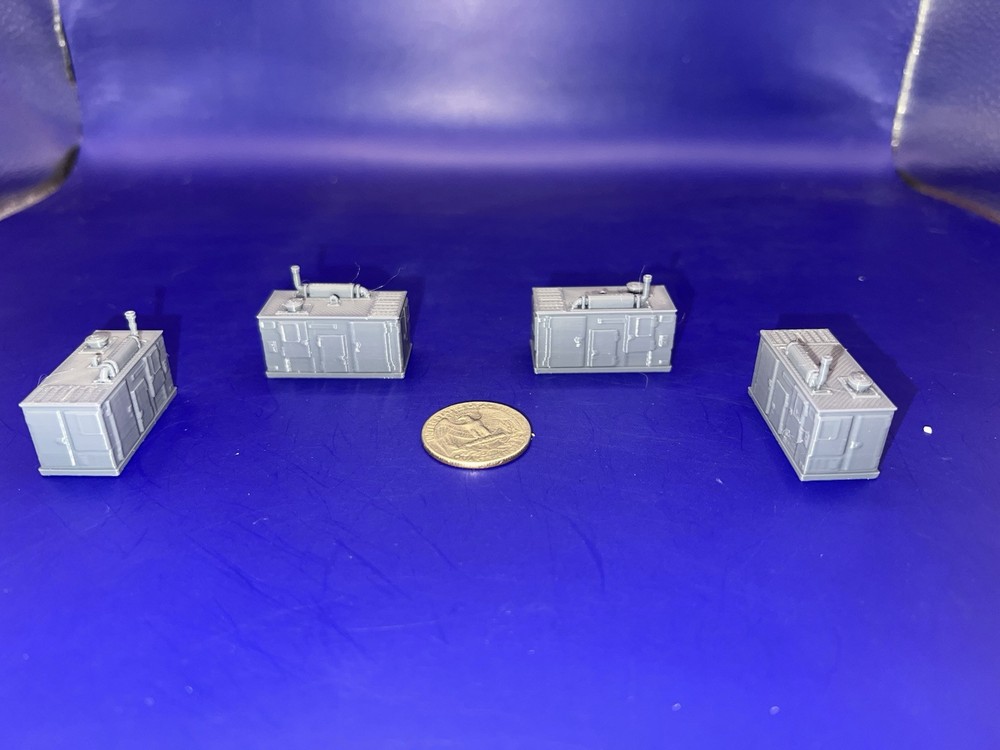 Power Generator x4 Pack : HO scale (1:87)