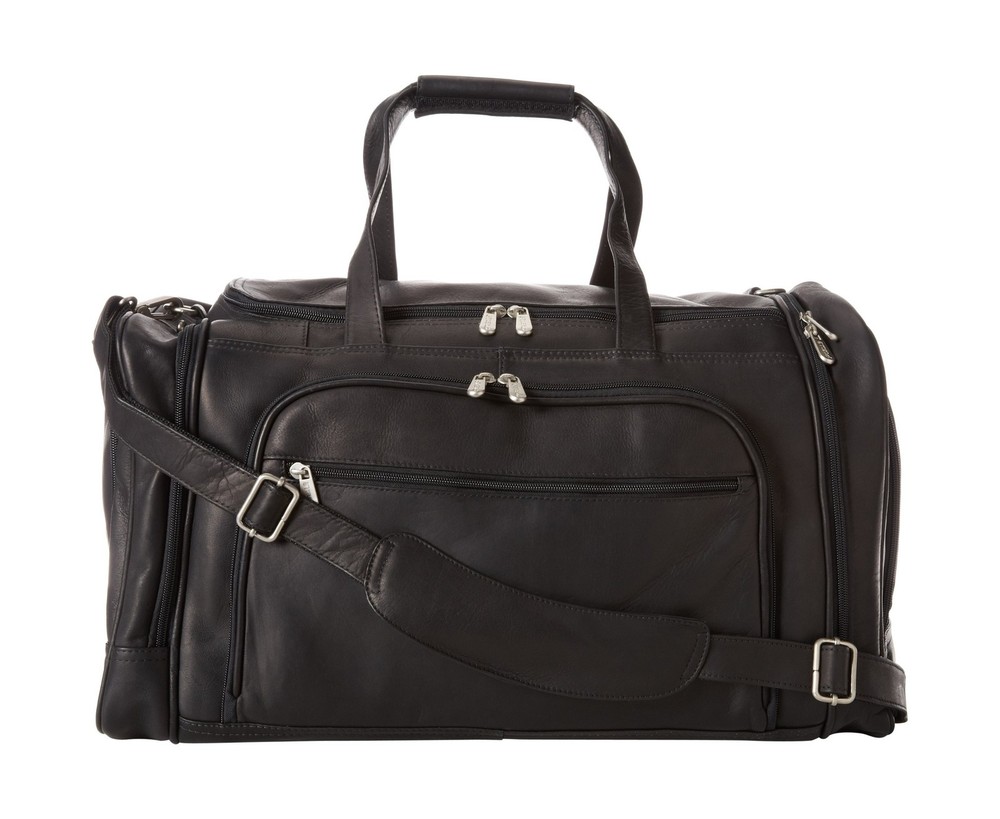 Multi-Compartment Duffel Bag, Black, One Size