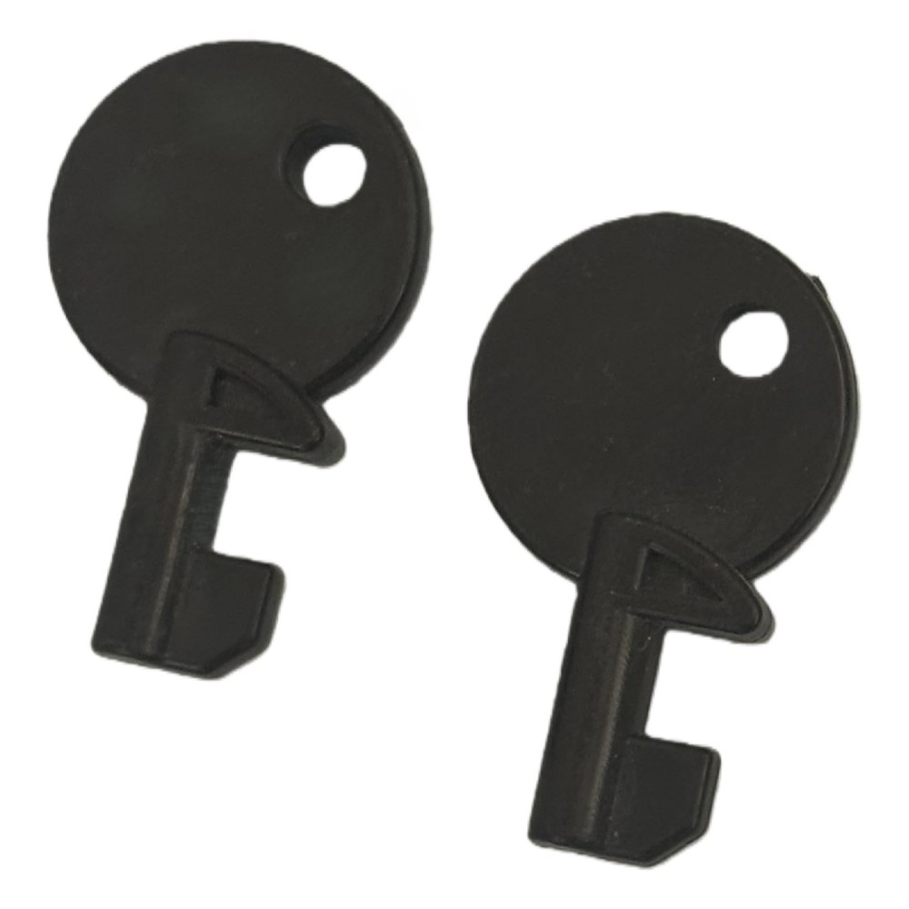 Lathem 1600E Time Key Replacement VSM2084 time clock key, Black