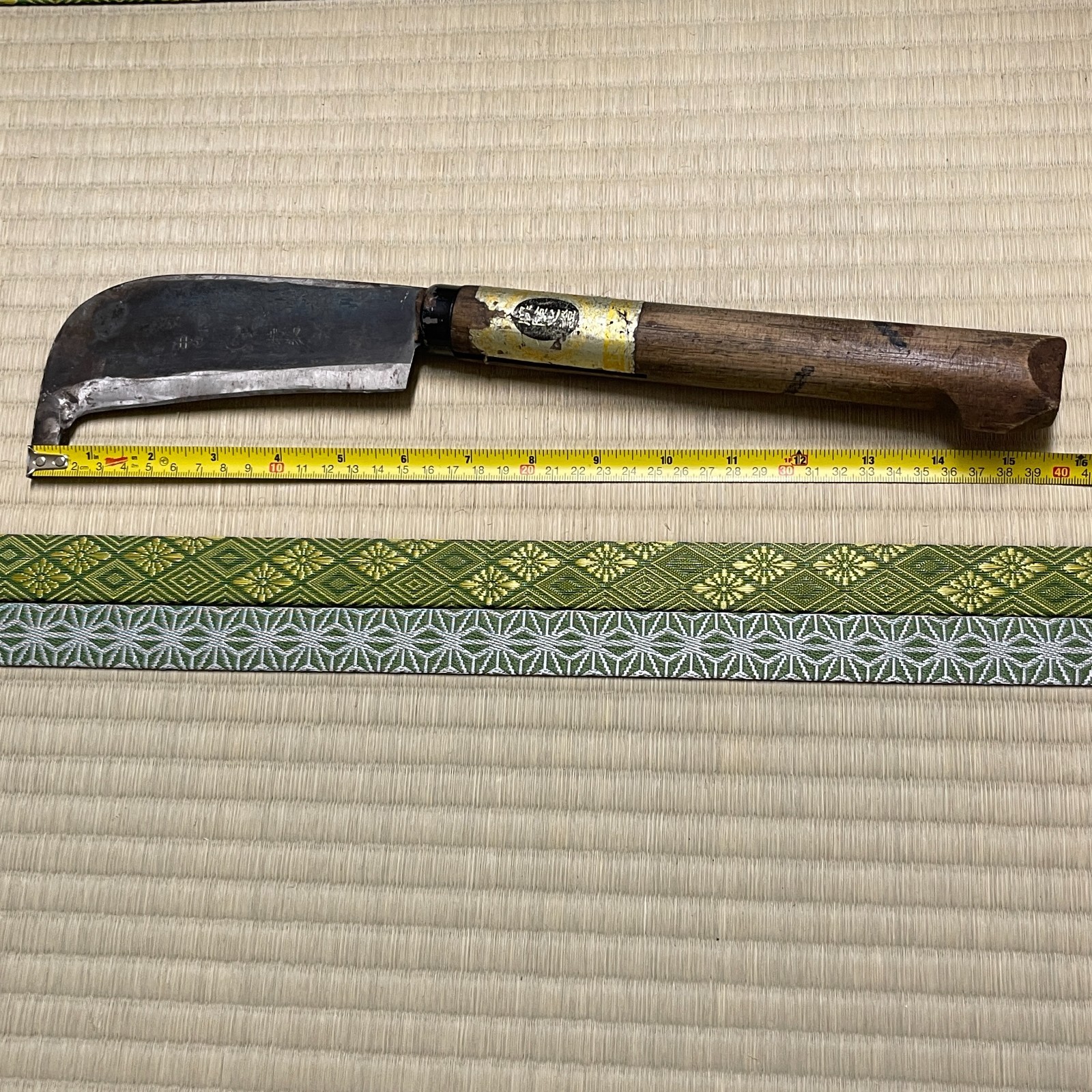 NATA ONO Japanese Forestry #379 AXE HATCHET 15.5" Chisel Wood Sculpture Camping