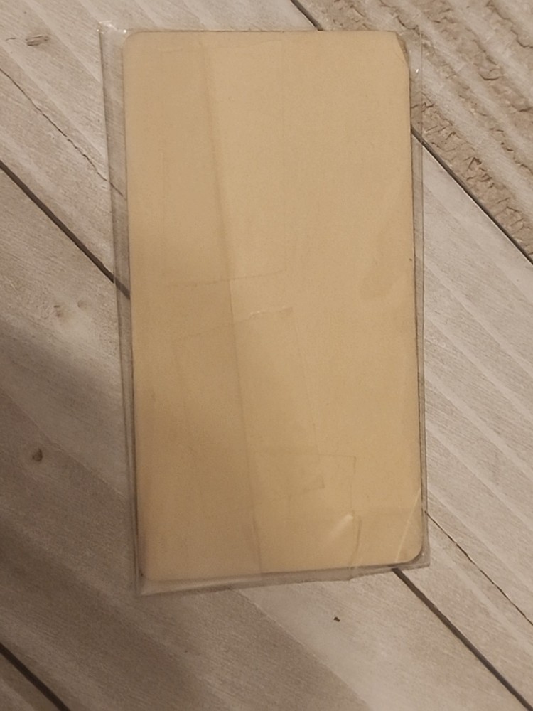 CITIZENS BAND OPERATOR TRANSMITTER IDENTIFICATION Blank Metal Card