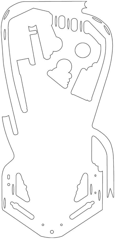 Playfield Protector for Williams - Terminator 2 Pinball Machine