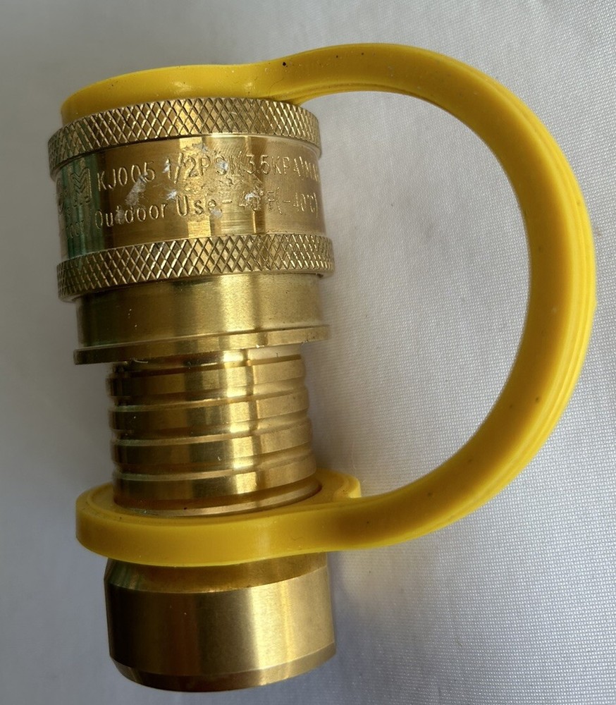 Gas Quick Connector Solid Brass Fitting KJ005