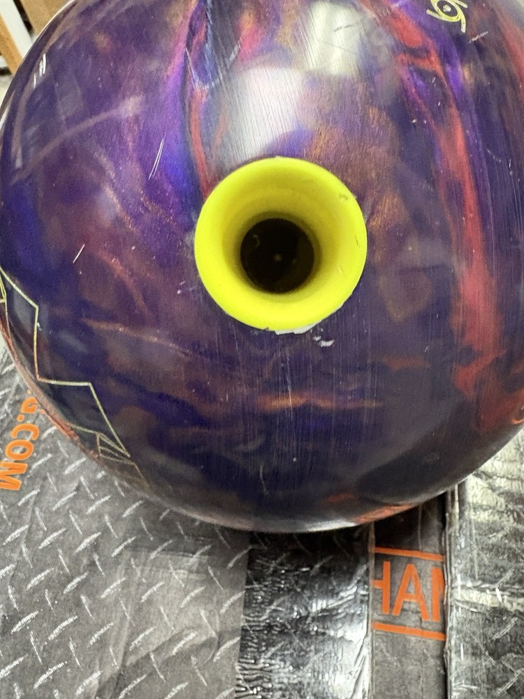 Used Storm Triple X Factor Bowling Ball 16 Pounds
