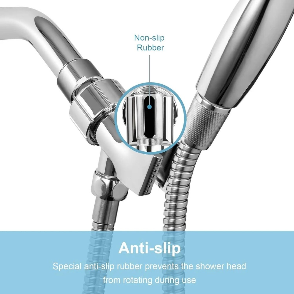 1/2PCS Adjustable Shower Head Holder for Handheld Shower Head Wall-mounted