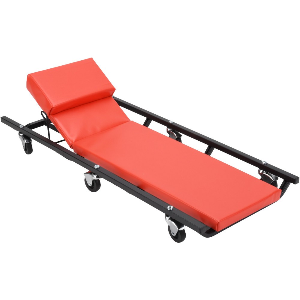 Pro-Source 6 Wheel Creeper With Adjustable Headrest 60619079