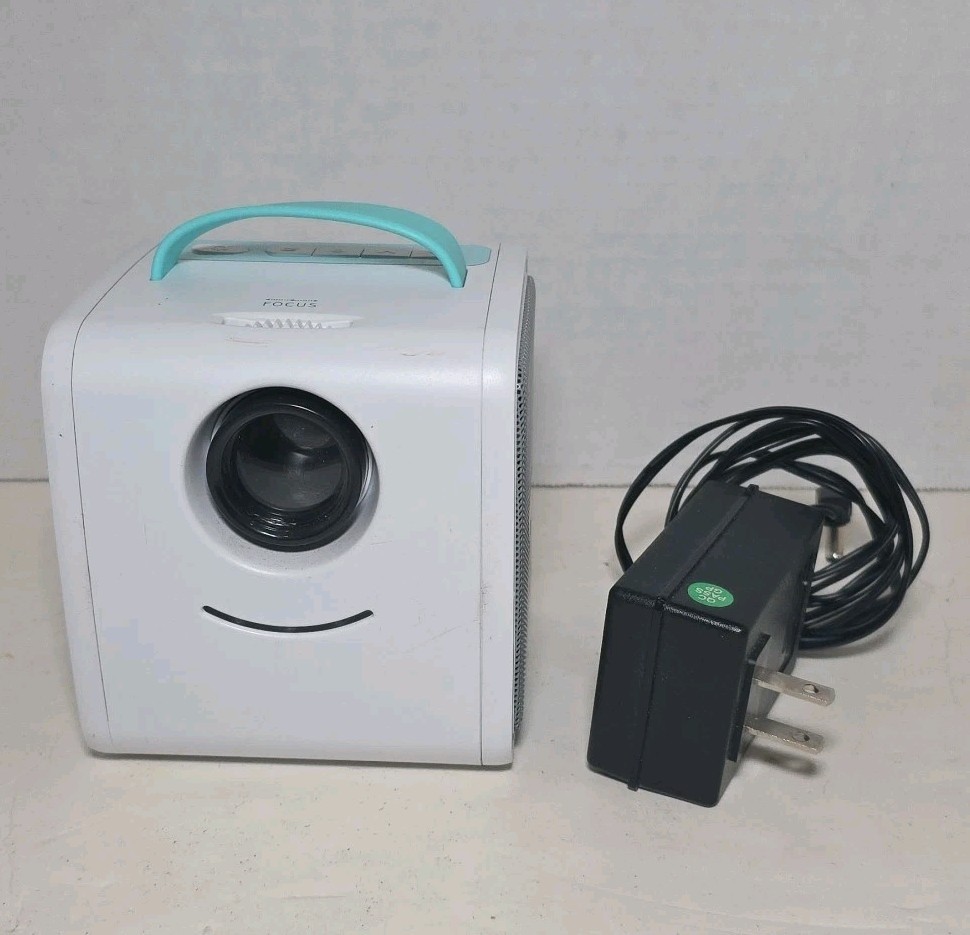 Meyoung Mini Projector Cube With Speakers, HDMI / USB Inputs