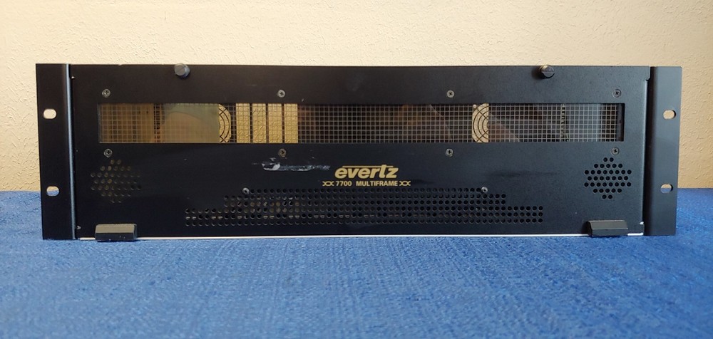 Evertz 7700FR-C Multiframe w/7700CM-2 Sub Assembly *NO PSU's*