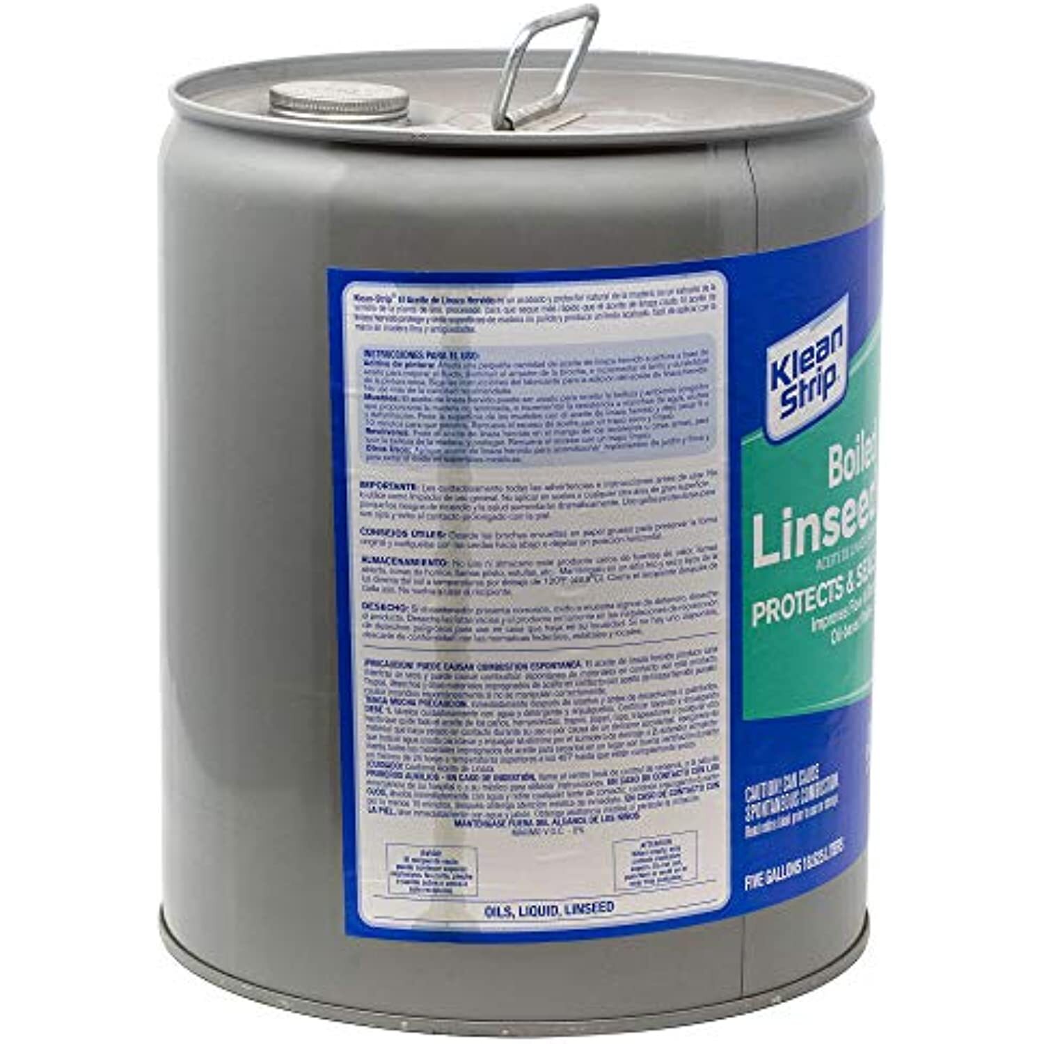 Klean-Strip Green CLO45 Boiled Linseed Oil, 5-Gallon