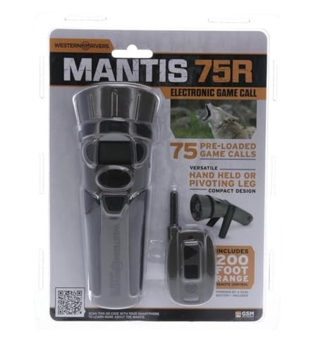 Compact Handheld Electronic Game Call with Remote - Predator Hunting Accessory