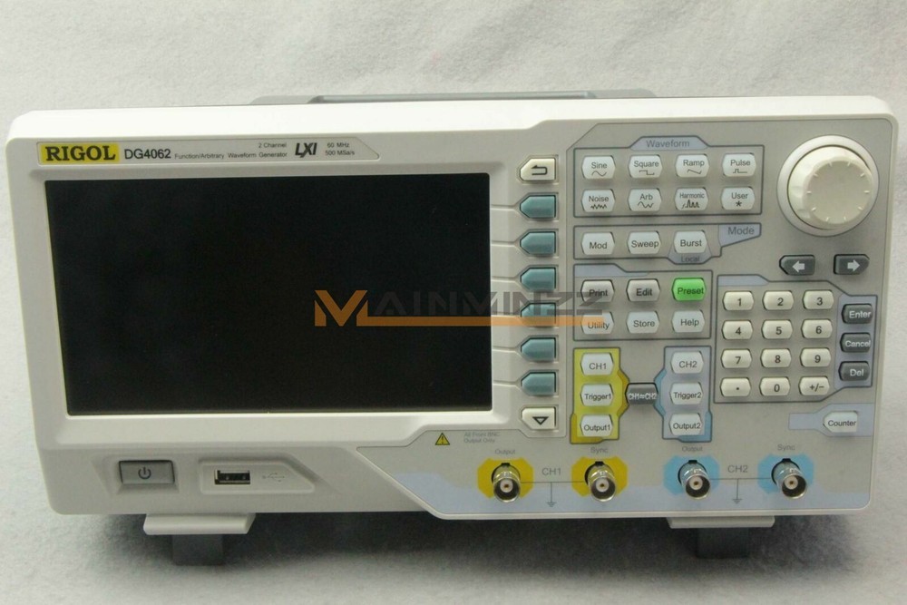 Rigol DG4062 60 MHz 2 Channel Arbitrary Waveform Generator