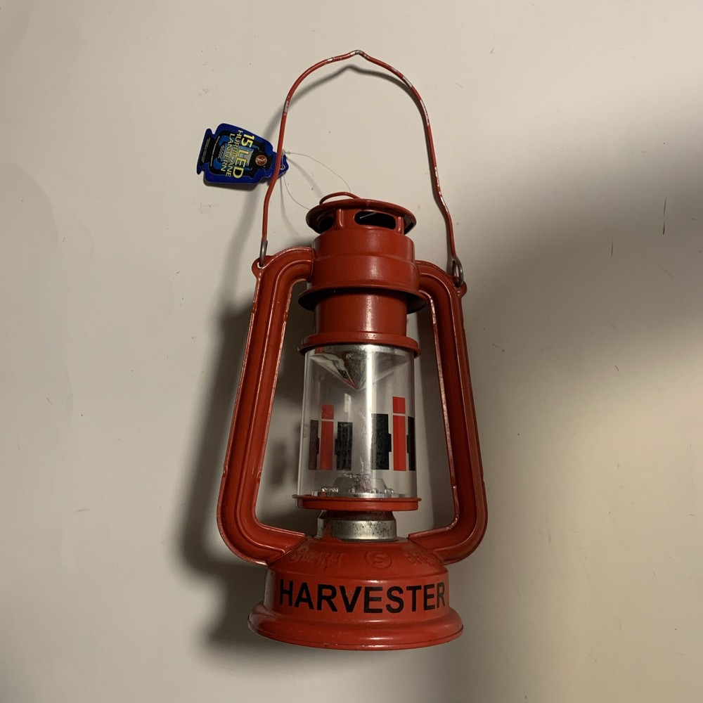International Harvester Lantern Metal Glow Battery Powered New with Tags
