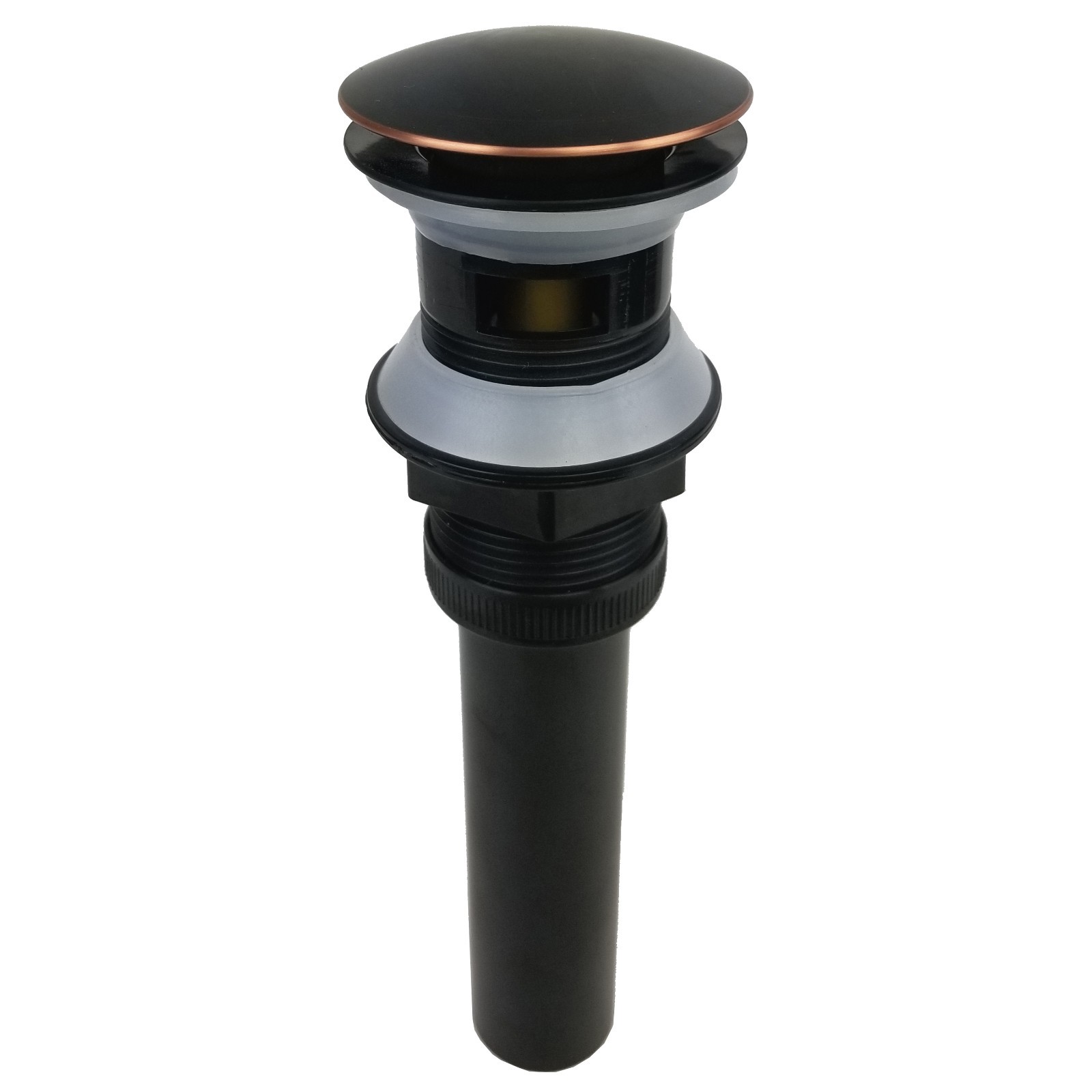 Bathroom Faucet Vanity Sink Plastic Pop-Up Drain with Overflow Oil Rubbed Bronze